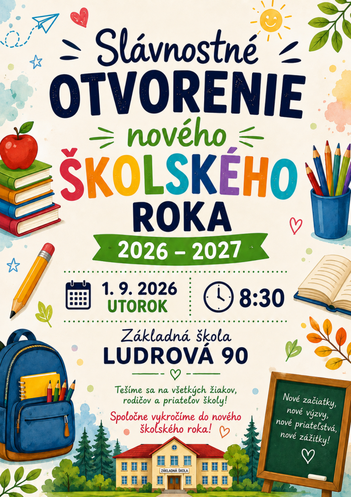 Slávnostné otvorenie školského roka 